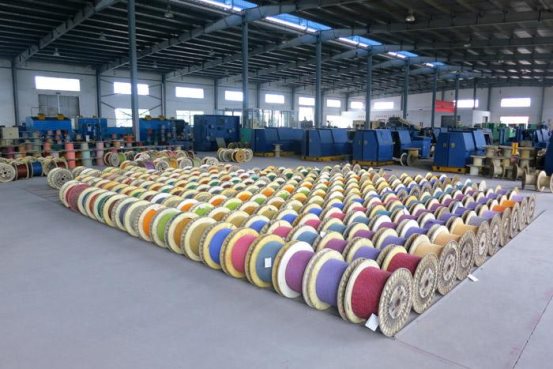 一个合格电缆的生产过程